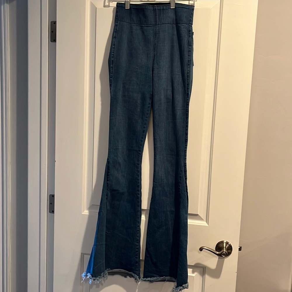 Show Me Your Mumu Bell Bottom Jeans - S
